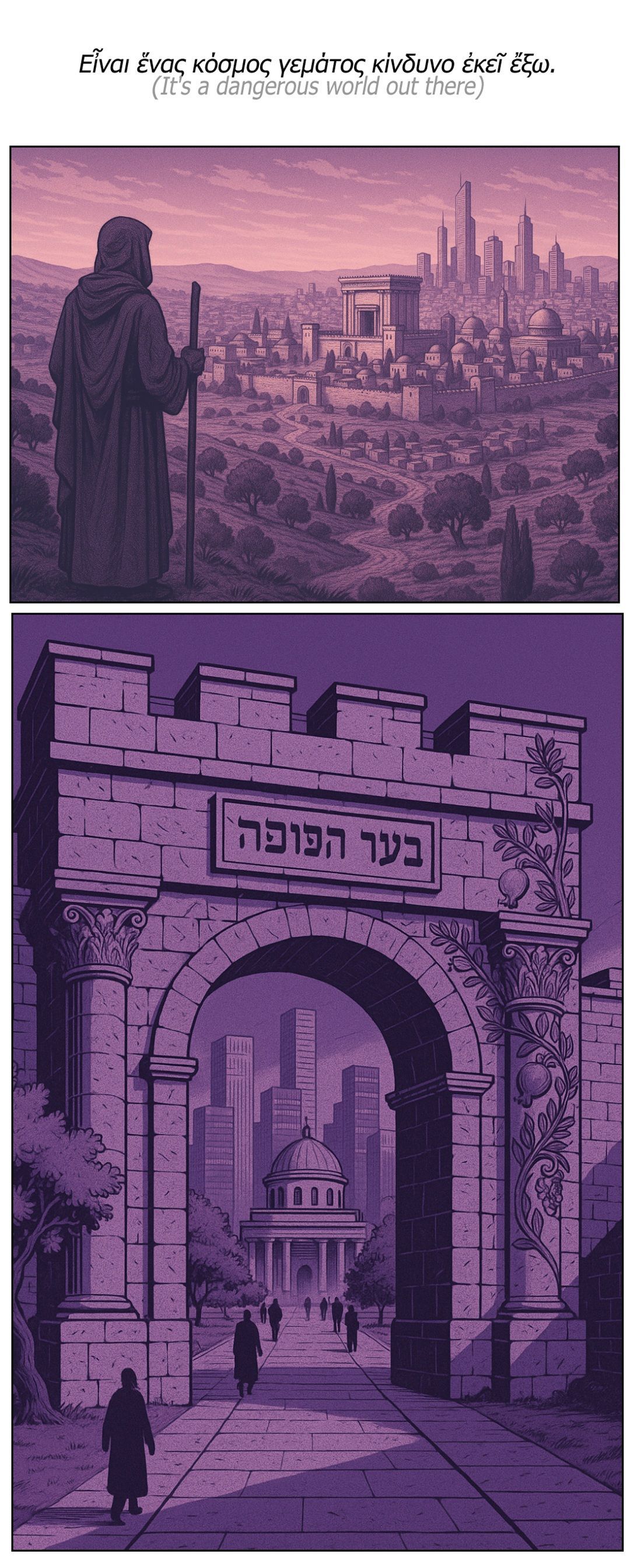 Letter and Spirit panel 1